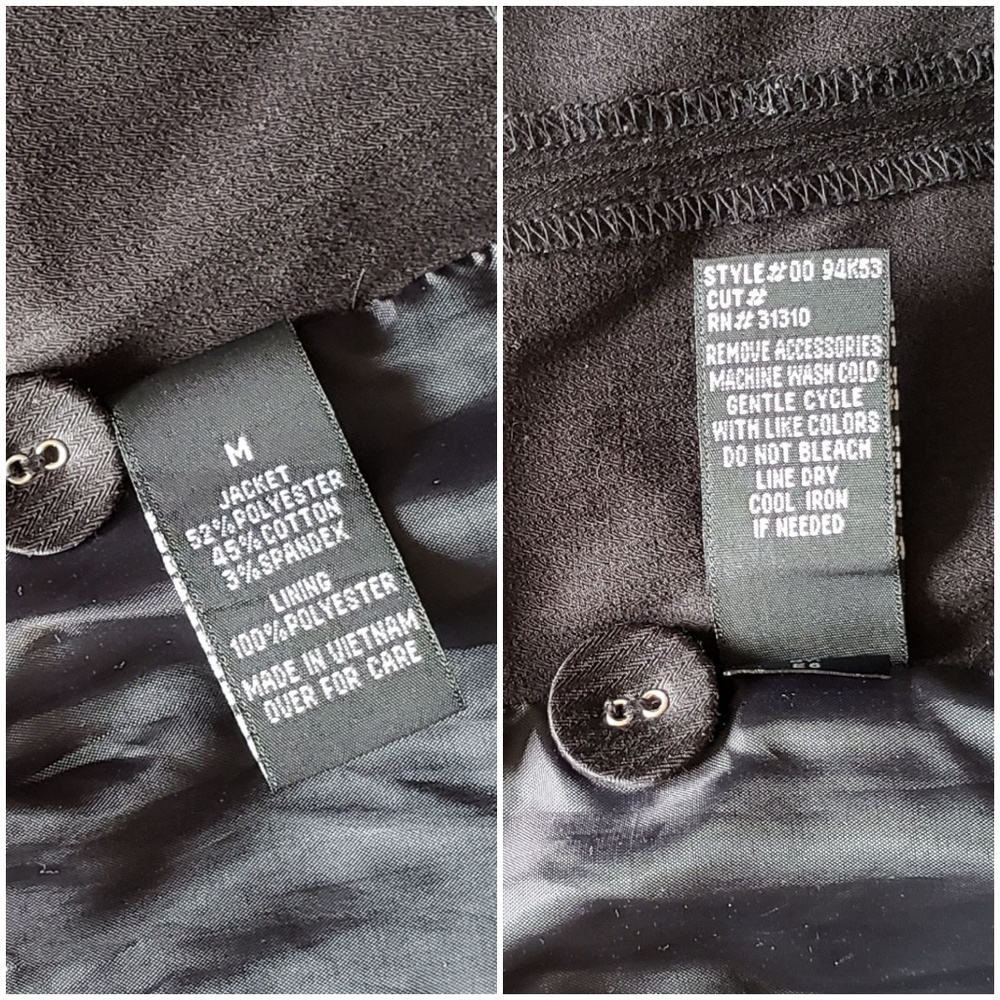 Fitted Black Blazer - Picture 8 of 8